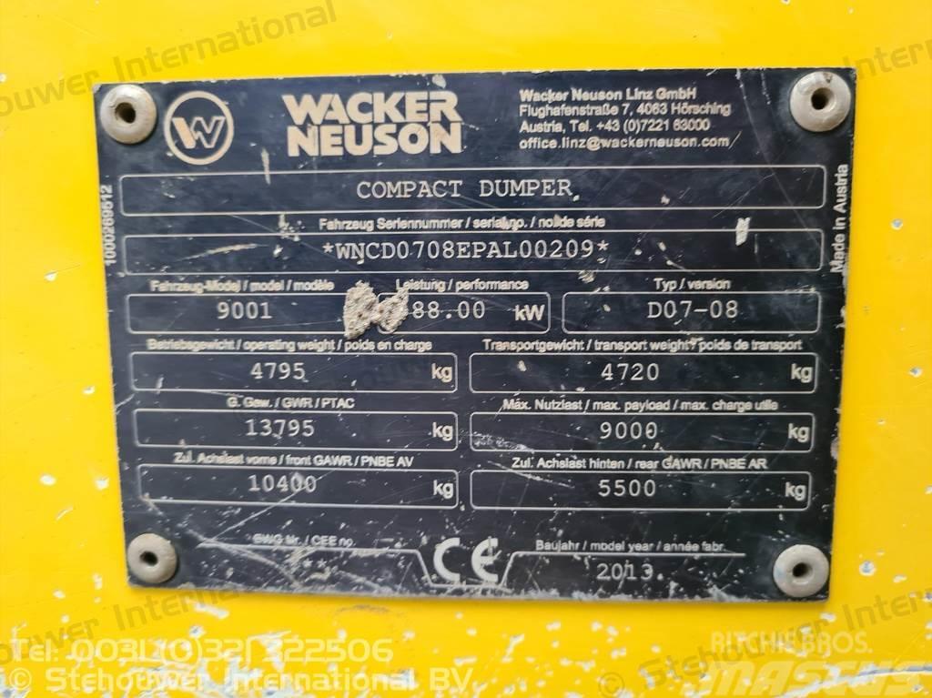 Wacker Neuson 9001 Mezei dömperek