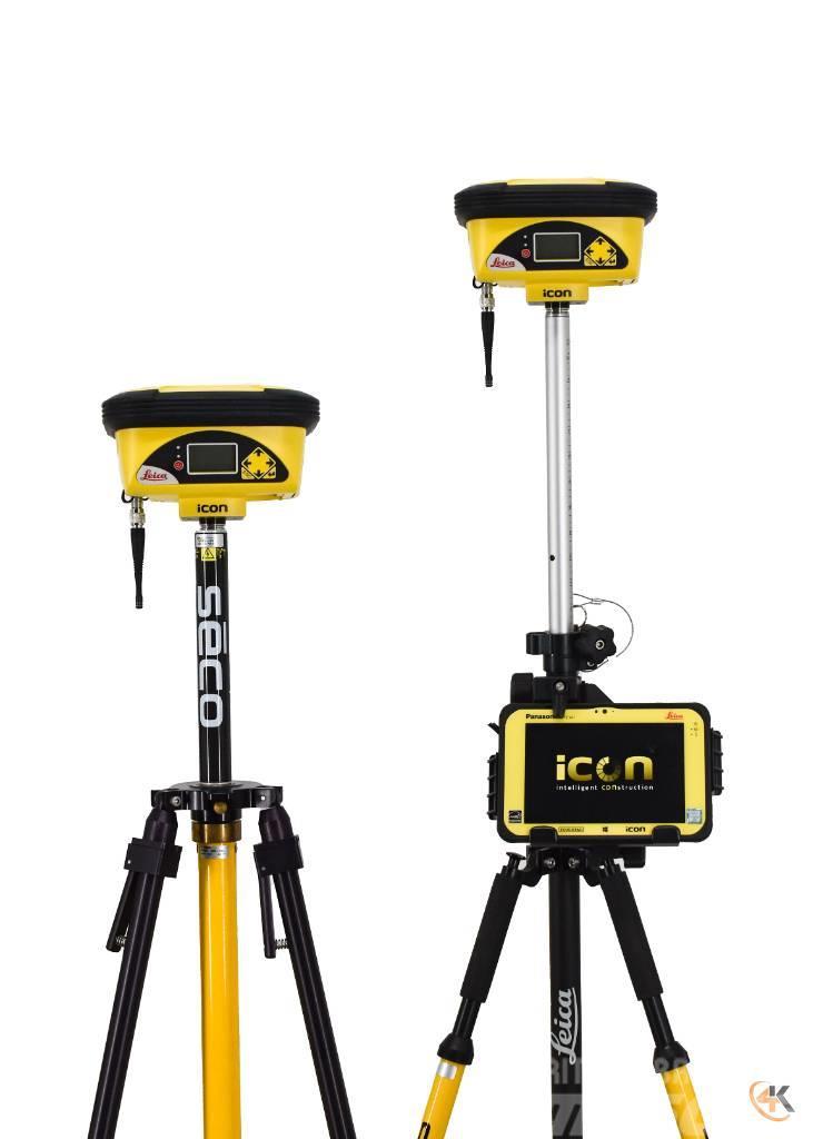 Leica iCON Dual iCG60 900MHz Base/Rover GPS w/ CC80 iCON Egyéb alkatrészek
