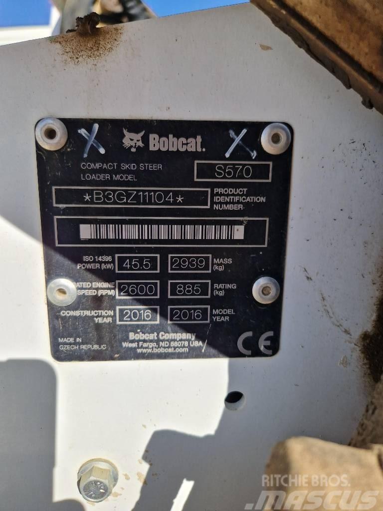 Bobcat S 570 Kompaktrakodók