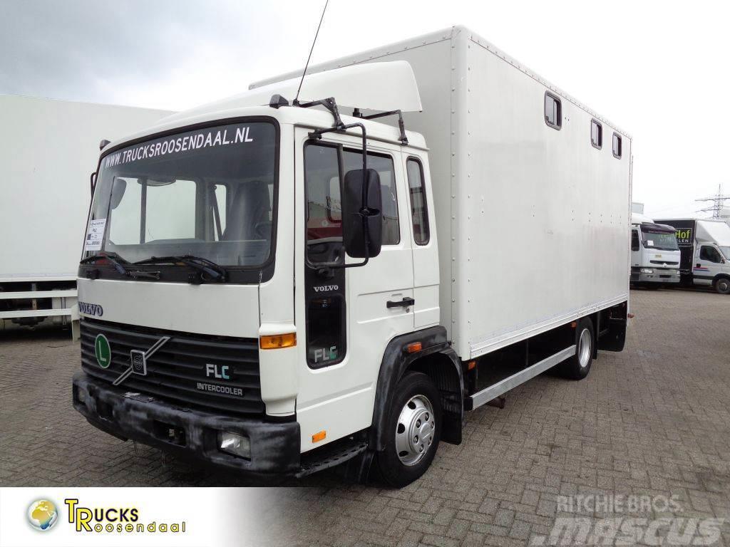 Volvo FLC + Manual + Horse transport Állatszállító teherautók