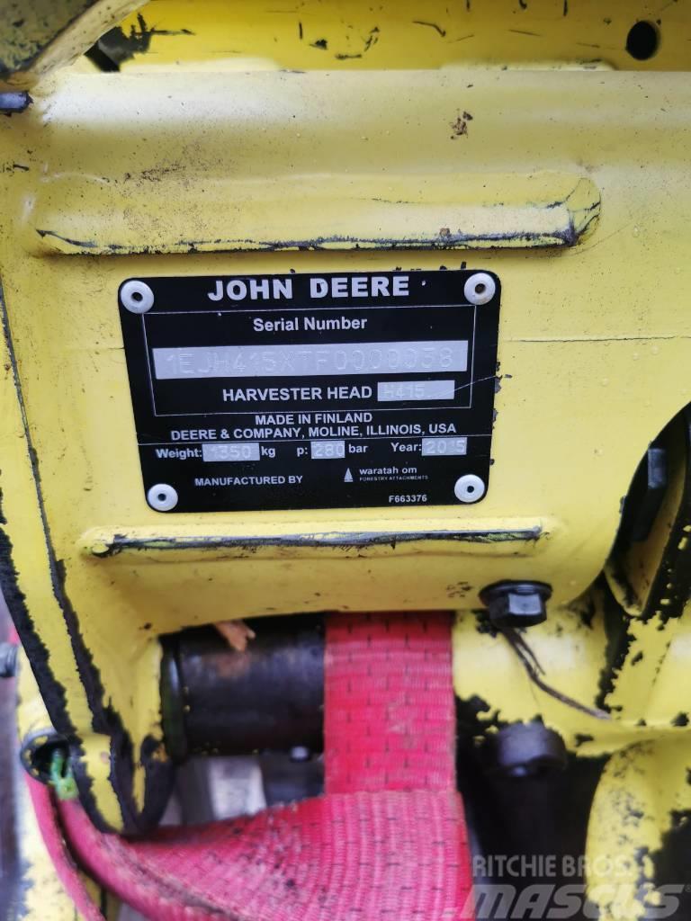 John Deere H 415 Betakarító fejek