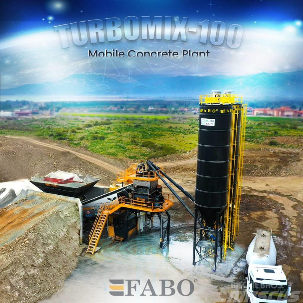  TURBOMIX-100 Mobile Concrete Batching Plant Beton tartozékok