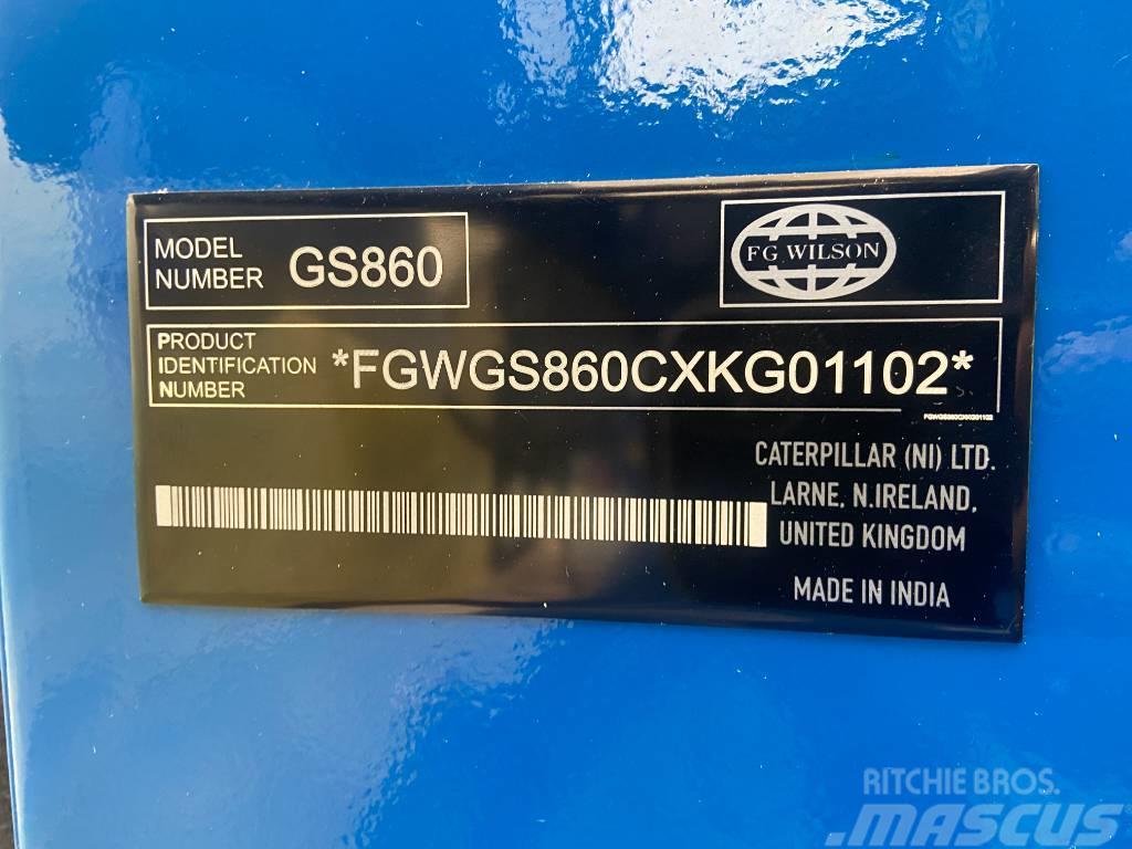 FG Wilson P1100E1 - Perkins - 1100 kVA Genset - DPX-16027-O Dízel áramfejlesztők