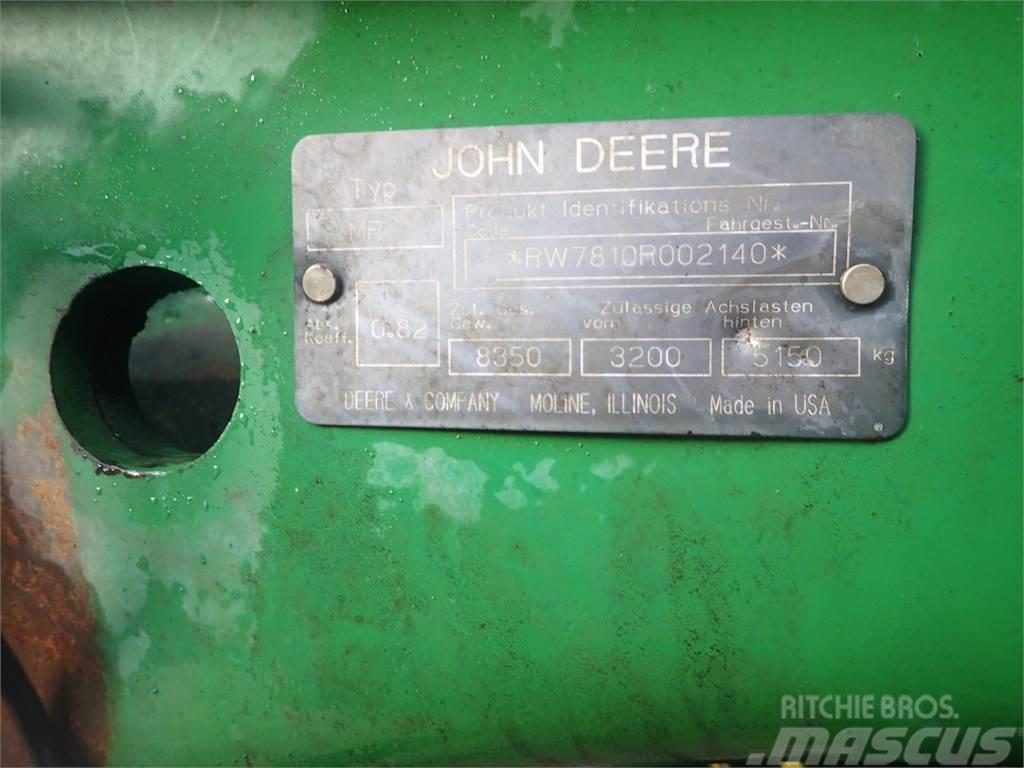 John Deere 7810 Traktorok