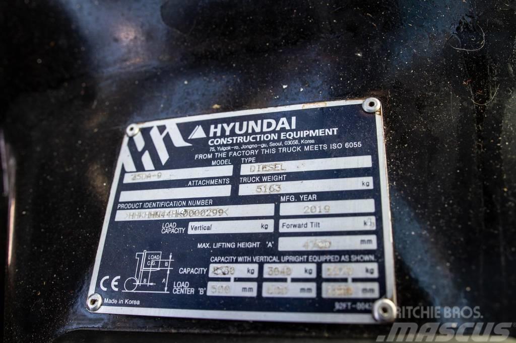 Hyundai 35 DA-9 Dízel targoncák