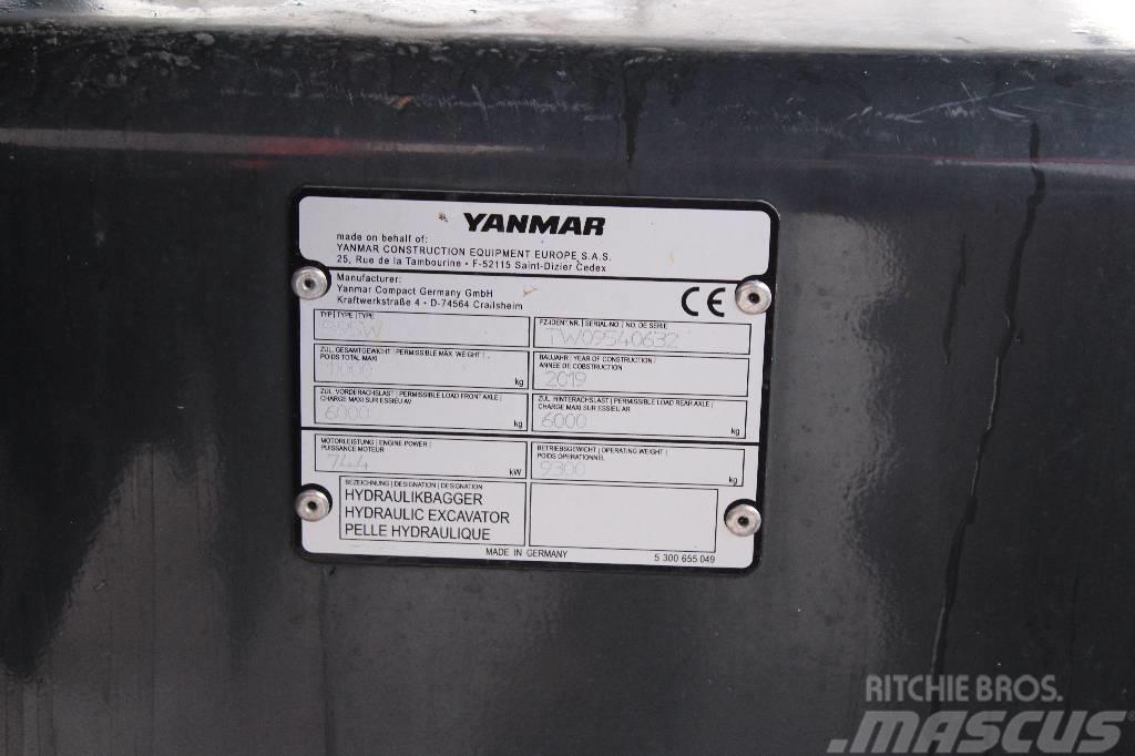 Yanmar B 95 W / Engcon EC-Oil, Rasvari, Lämmitin, ym! Gumikerekes kotrók