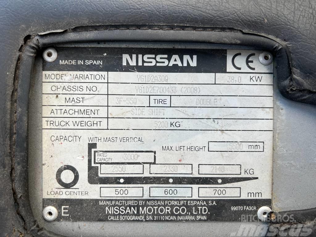 Nissan DX 30 Dízel targoncák