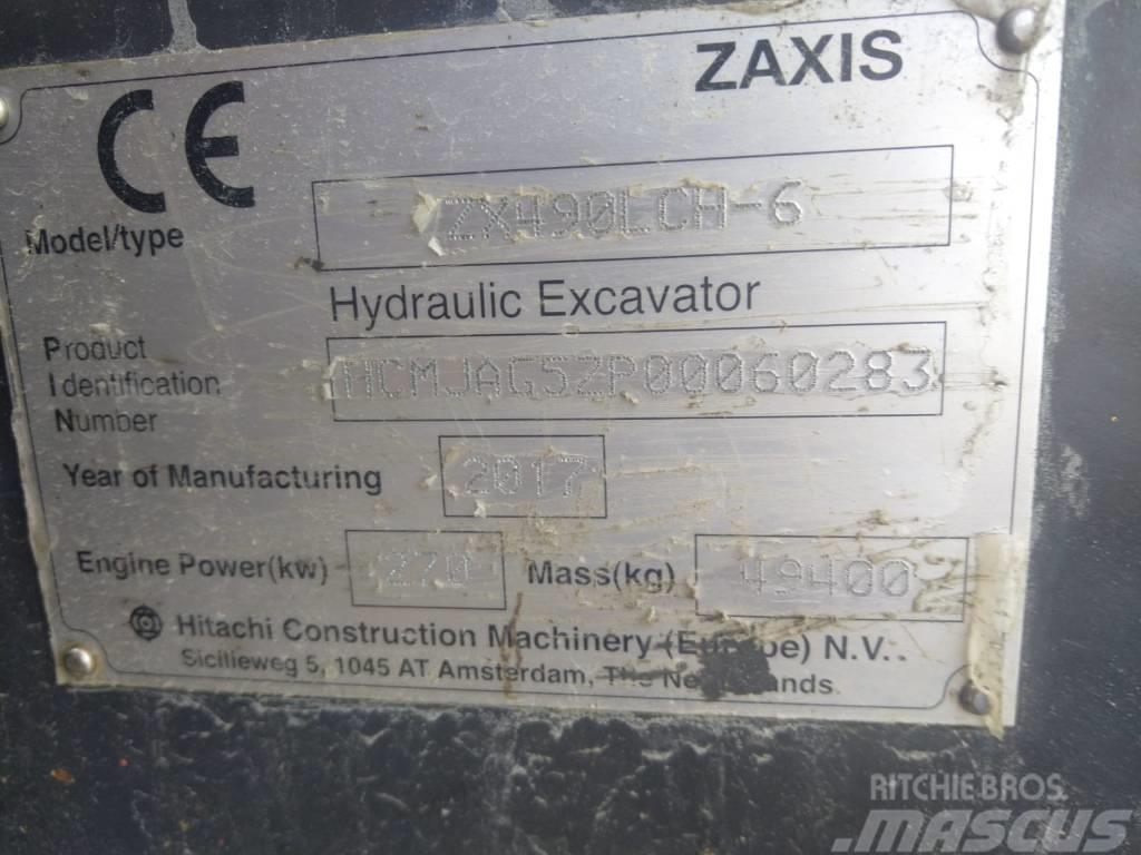 Hitachi ZX 490 LC H-6 Lánctalpas kotrók