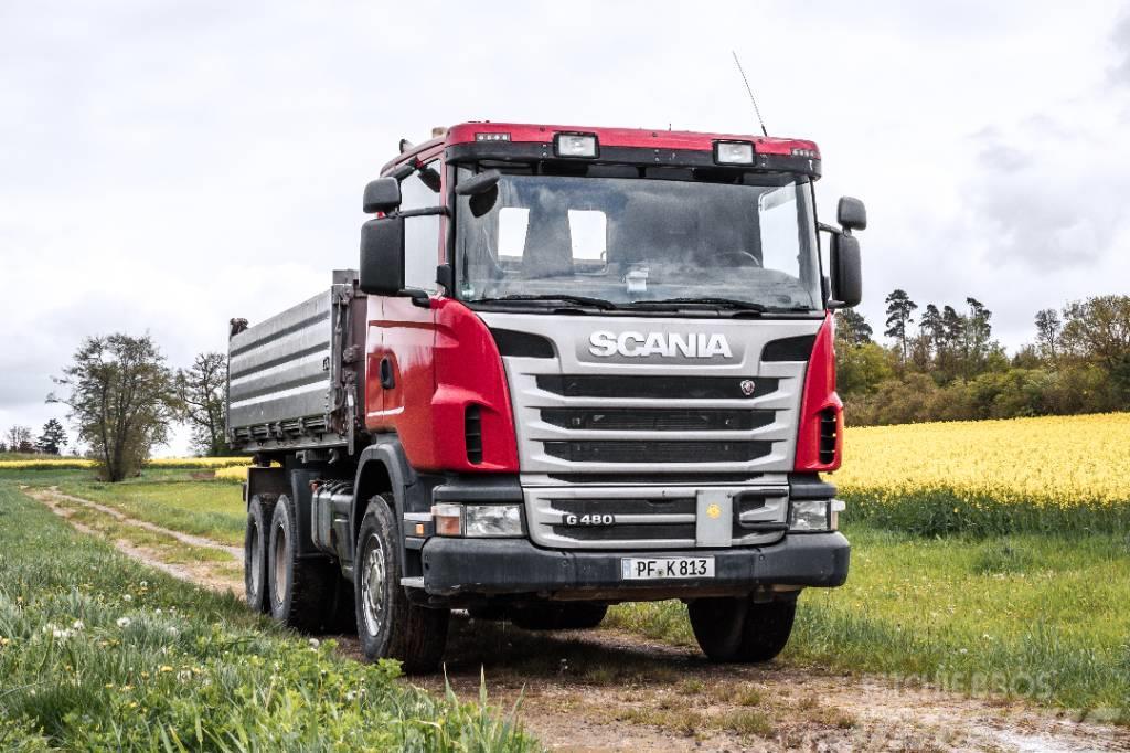 Scania 3-Seiten-Kipper Billenő teherautók