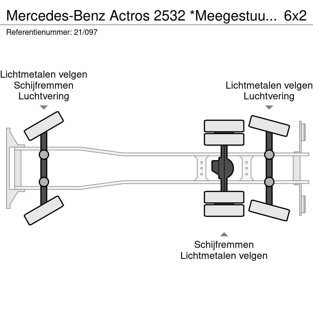 Mercedes-Benz Actros 2532 *Meegestuurd as*Bluetooth*Airco*Cruise Horgos rakodó teherautók