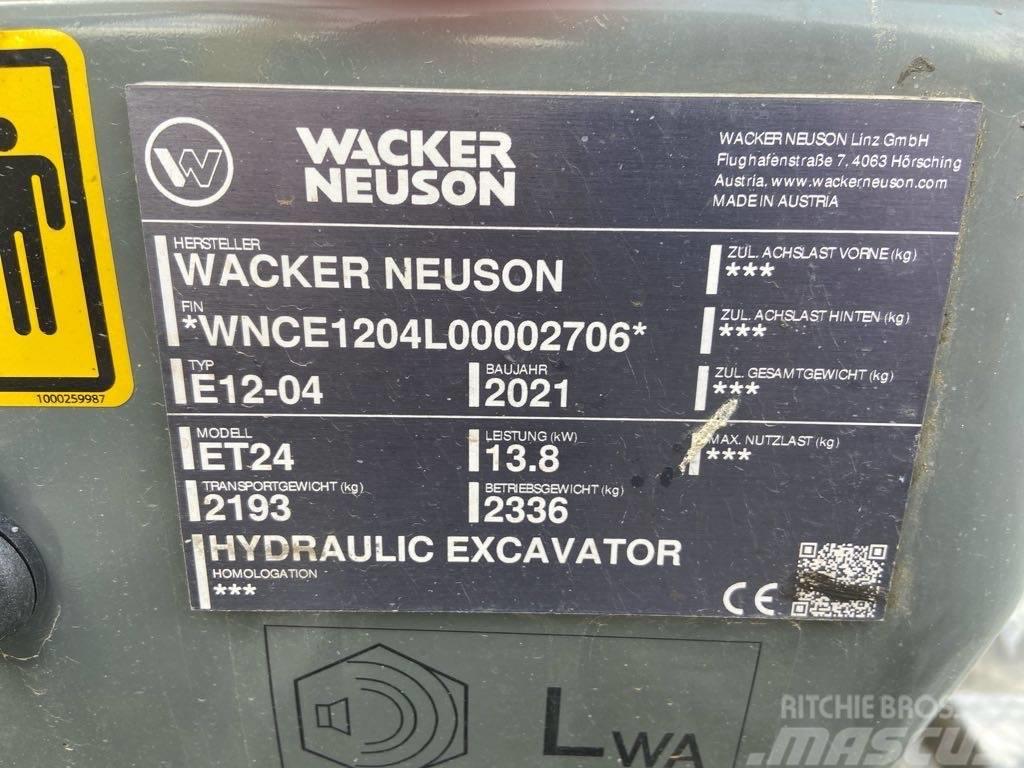 Wacker Neuson ET24 Lánctalpas kotrók