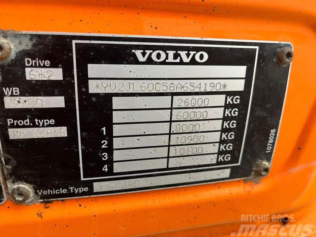 Volvo FM 340 6x2 FULL STEEL / BOX L=5145 mm Billenő teherautók