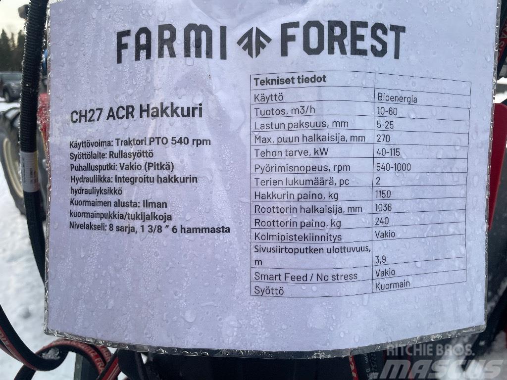 Farmi Forest CH27 Fa aprítók