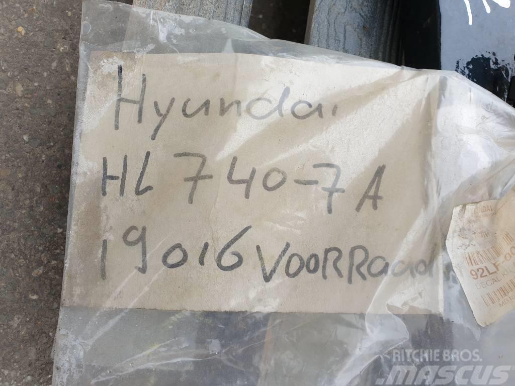 Hyundai HL740-7A bucket linkage Alváz és felfüggesztés