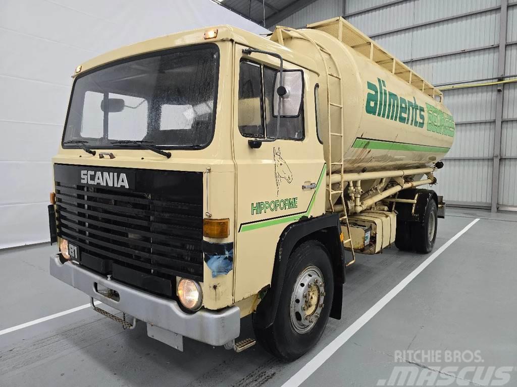 Scania LB 81 / LAMMES - BLATT - SPRING Tartályos teherautók