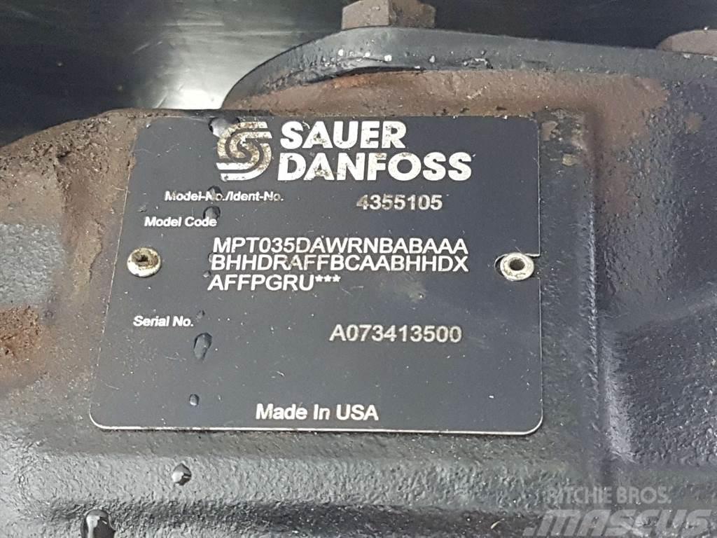 Sauer Danfoss MPT035DAWR-4355105-Load sensing pump Hidraulika