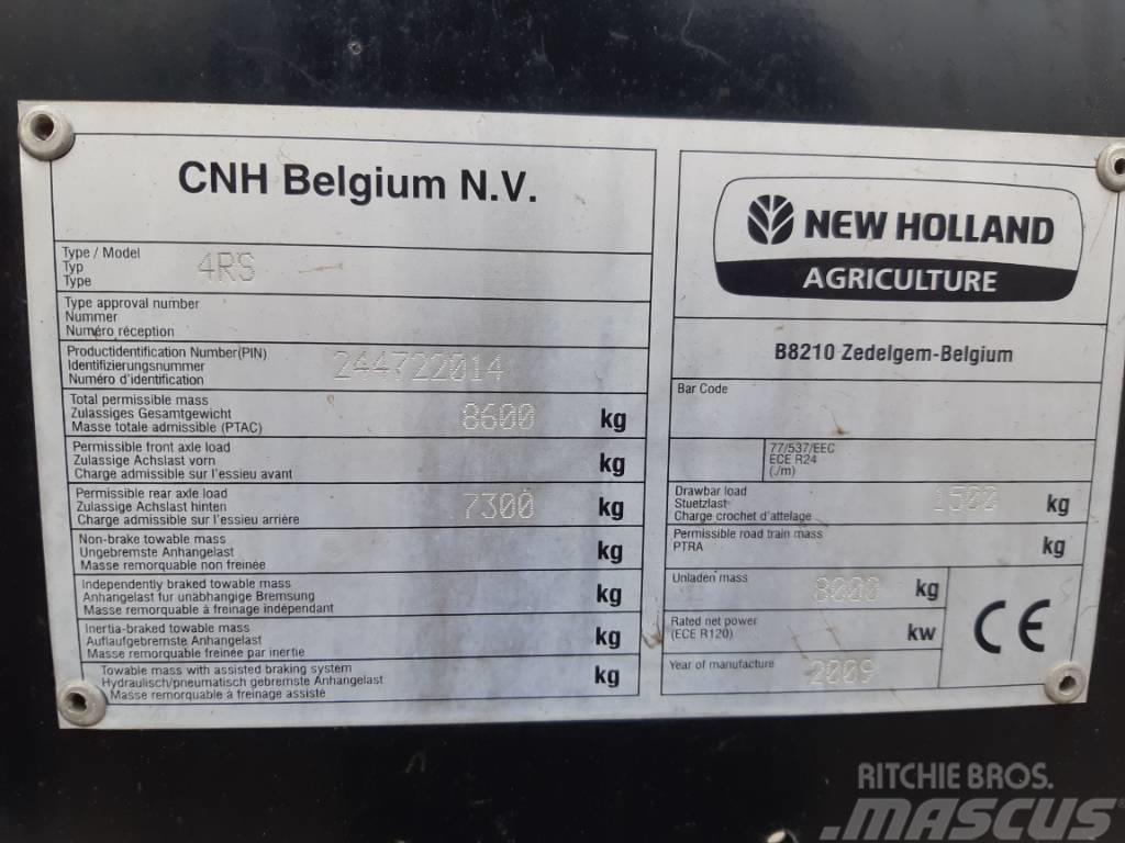New Holland BB9060 RS, Fyrkantspress Szögletes bálázók