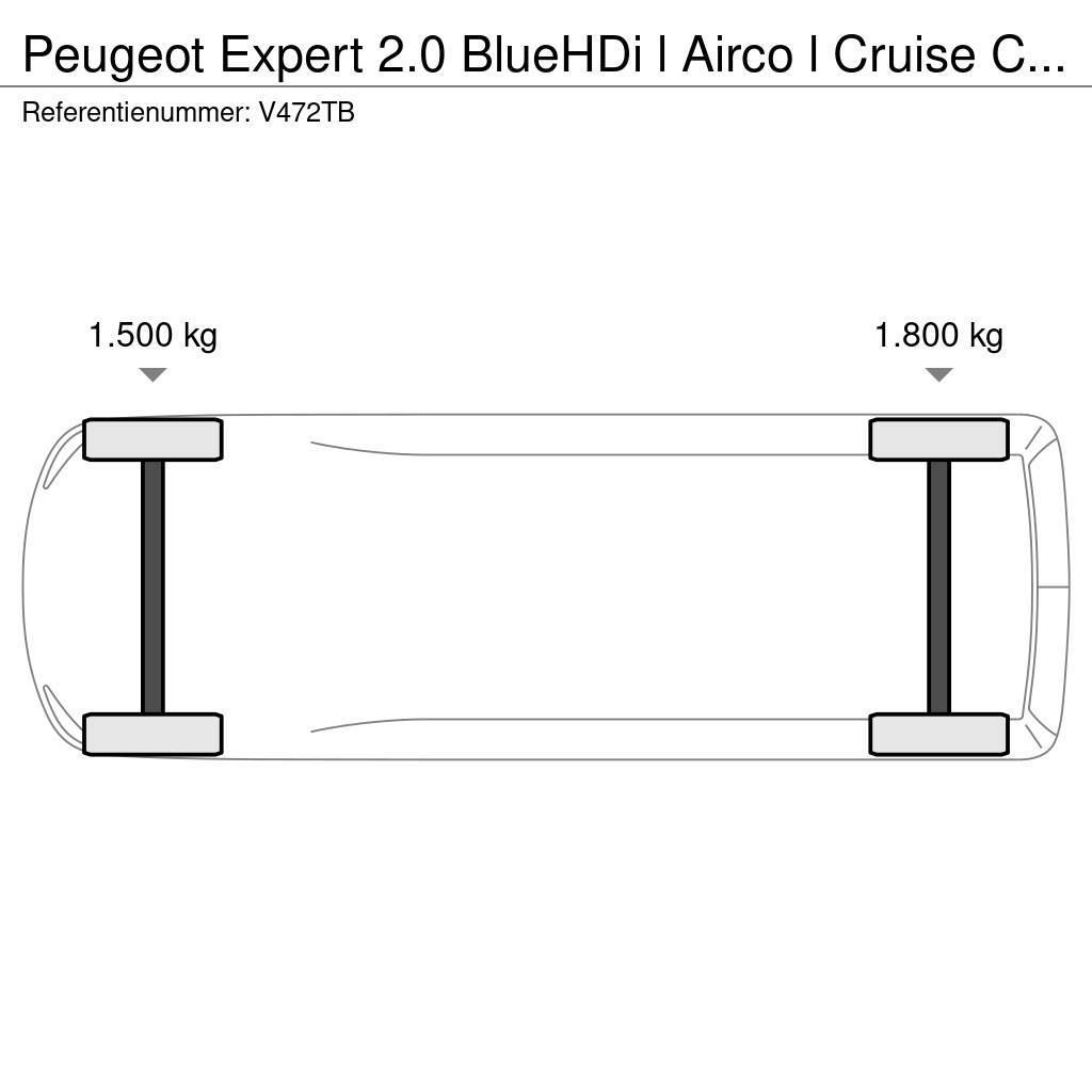 Peugeot Expert 2.0 BlueHDi l Airco l Cruise Control l Trek Dobozos