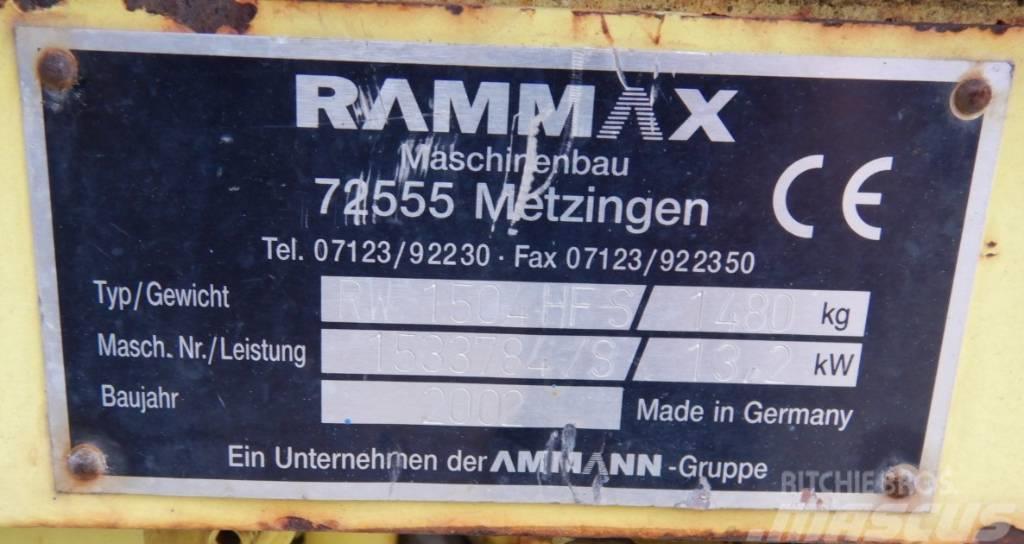 Rammax RW1504HF Talajtömörítő gépek