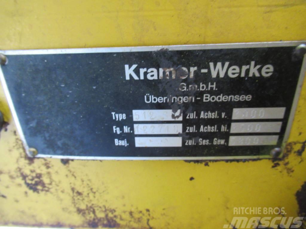 Kramer 512 SL KAUHA + PIIKIT Gumikerekes homlokrakodók