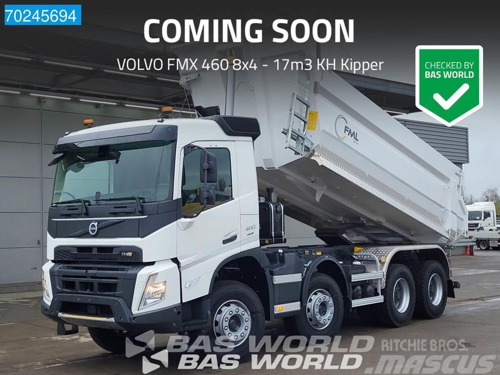 Volvo FMX 460 8X4 COMING SOON! VEB 17m3 KH Kipper Euro 6 Billenő teherautók