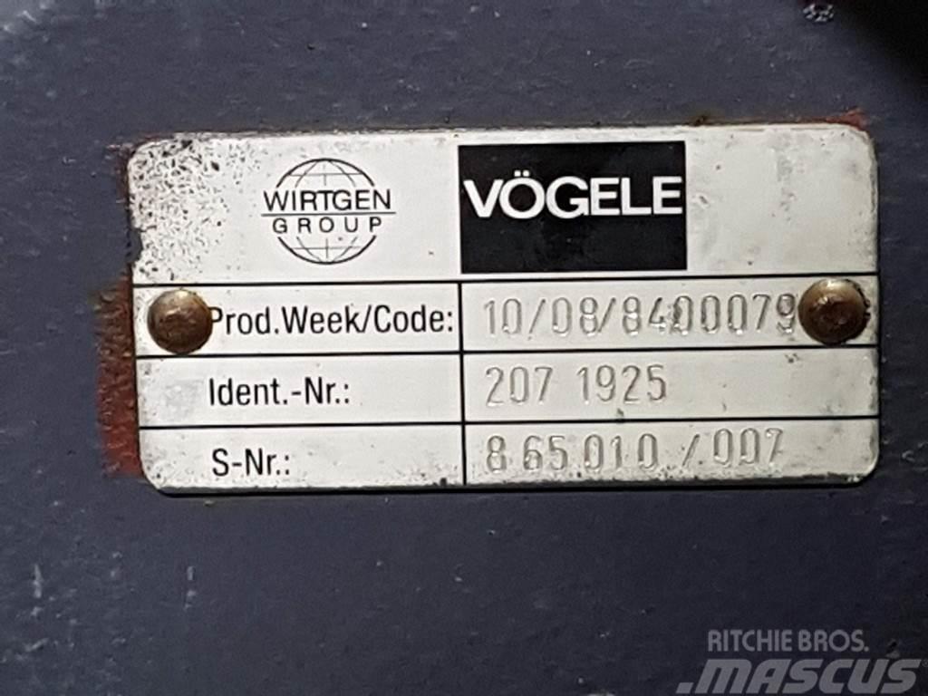 Vögele 2071925 - Transmission/Getriebe/Transmissiebak Váltók