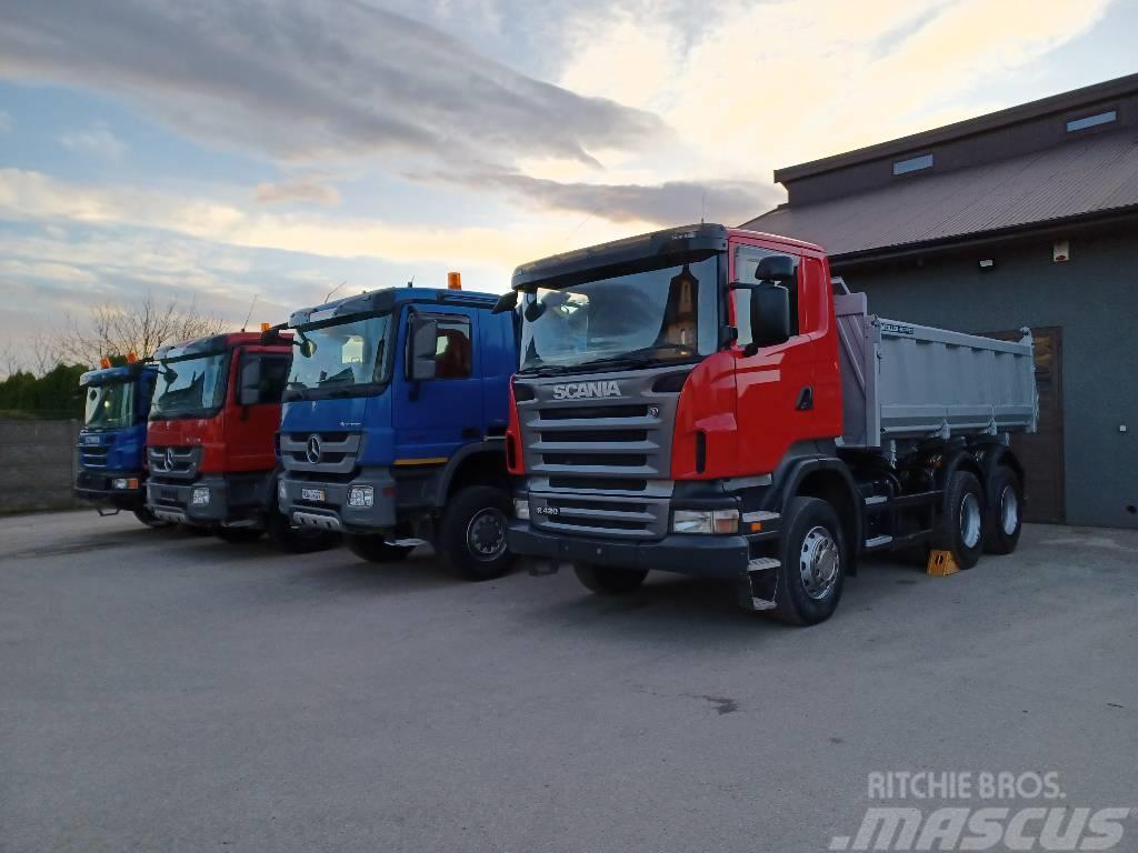 Scania R 420 Billenő teherautók