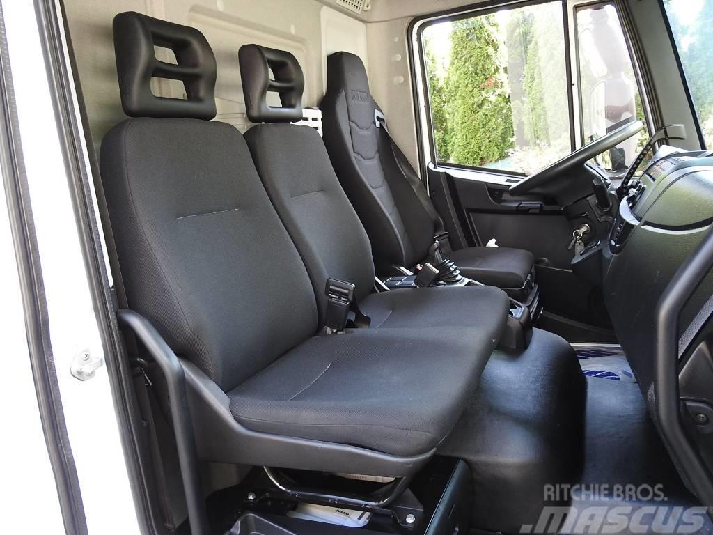 Iveco Eurocargo 120-220 TARPAULIN 20 PALLETS LIFT A/C Dobozos teherautók