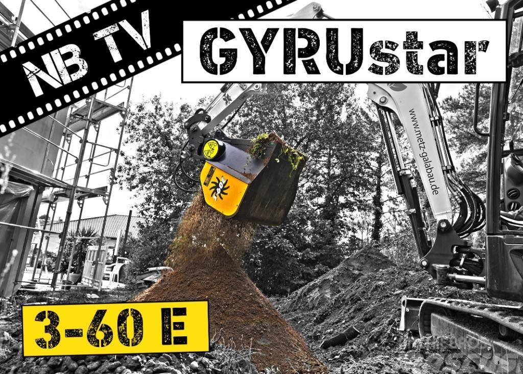 Gyru-Star 3-60E | Schaufelseparator Minibagger Rotátoros törőkanalak