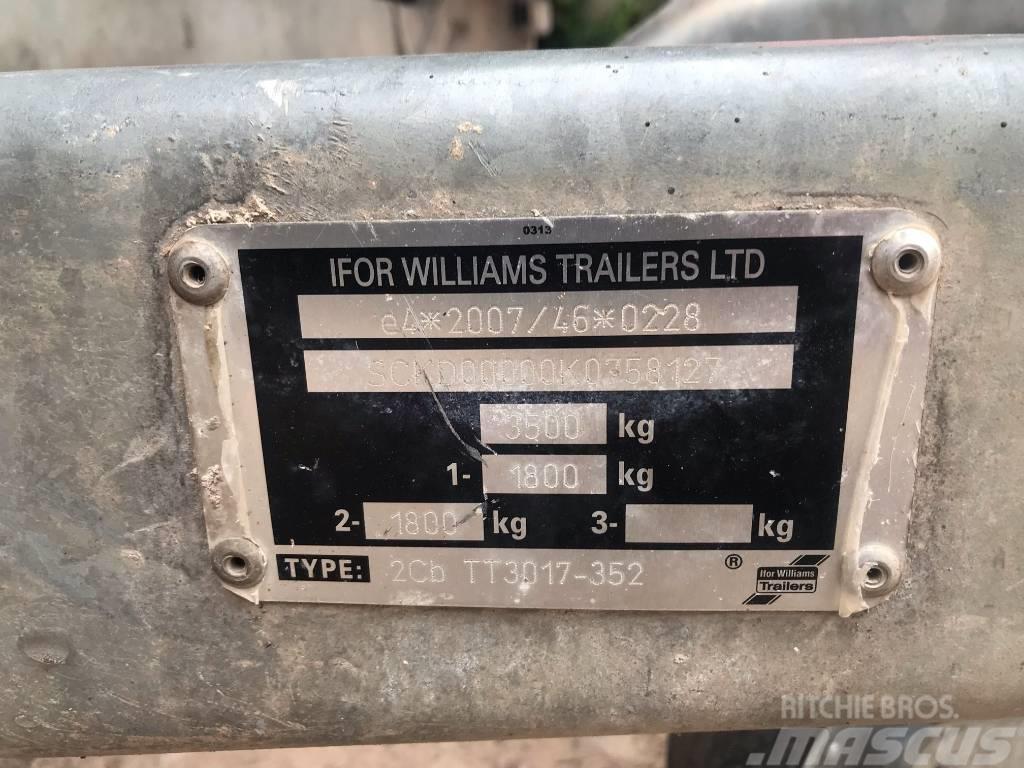Ifor Williams TT3017 Trailer Egyéb mezőgazdasági pótkocsik