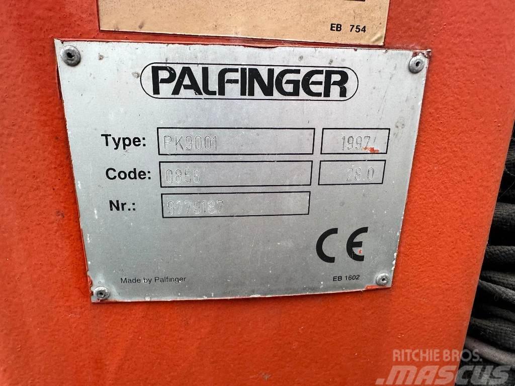 Palfinger PK9001 B Crane / Kraan / Autolaadkraan / Ladekrane Tengeri konténer