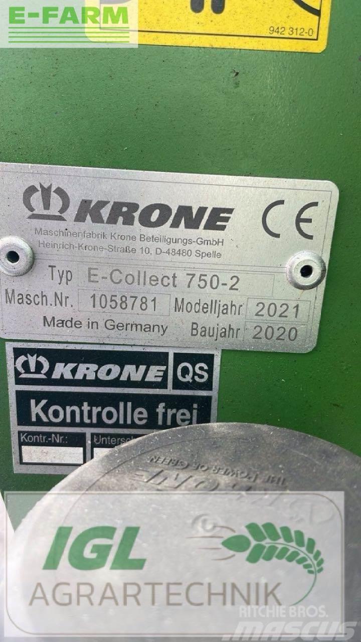 Krone easy. collect 750-2 Kombájn tartozékok