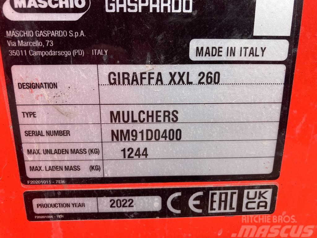 Maschio Giraffa 260 XXL HD Szárzúzók és fűkaszák