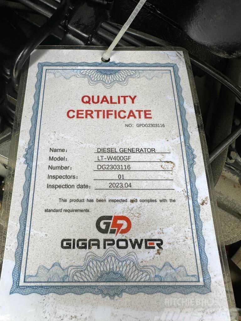  GENERATOR GIGAPOWER LT-W400GF Dízel áramfejlesztők