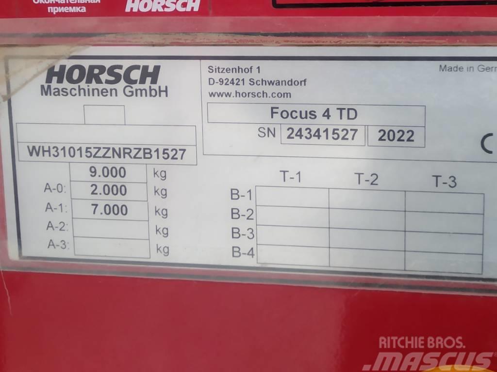 Horsch Focus 4 TD Sorvetőgép
