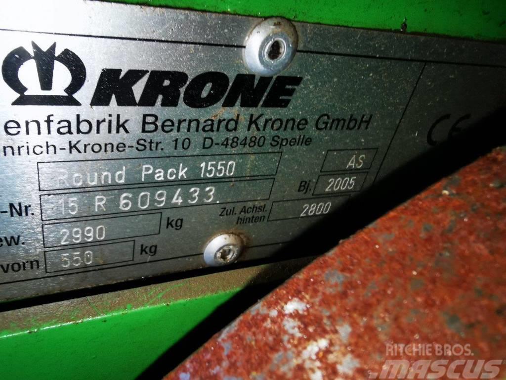 Krone Round Pack 1550 multi cut Körbálázók