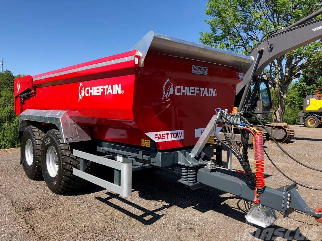 Chieftain HP20 Dumperkärra 20 ton Hardox Billenő Mezőgazdasági pótkocsik