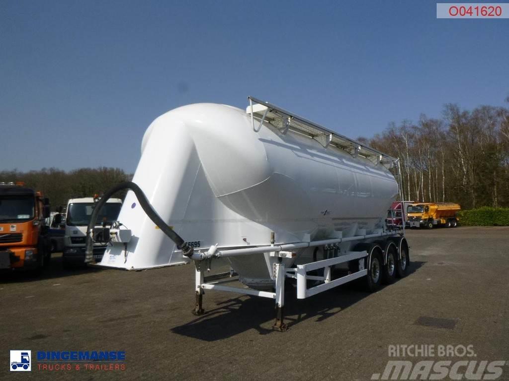 Spitzer Powder tank alu 37 m3 Tartályos félpótkocsik