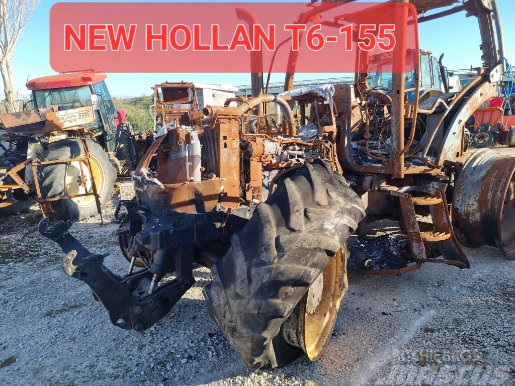 New Holland T6.155 C/HID.FRONTAL PARA PEÇAS Váltók