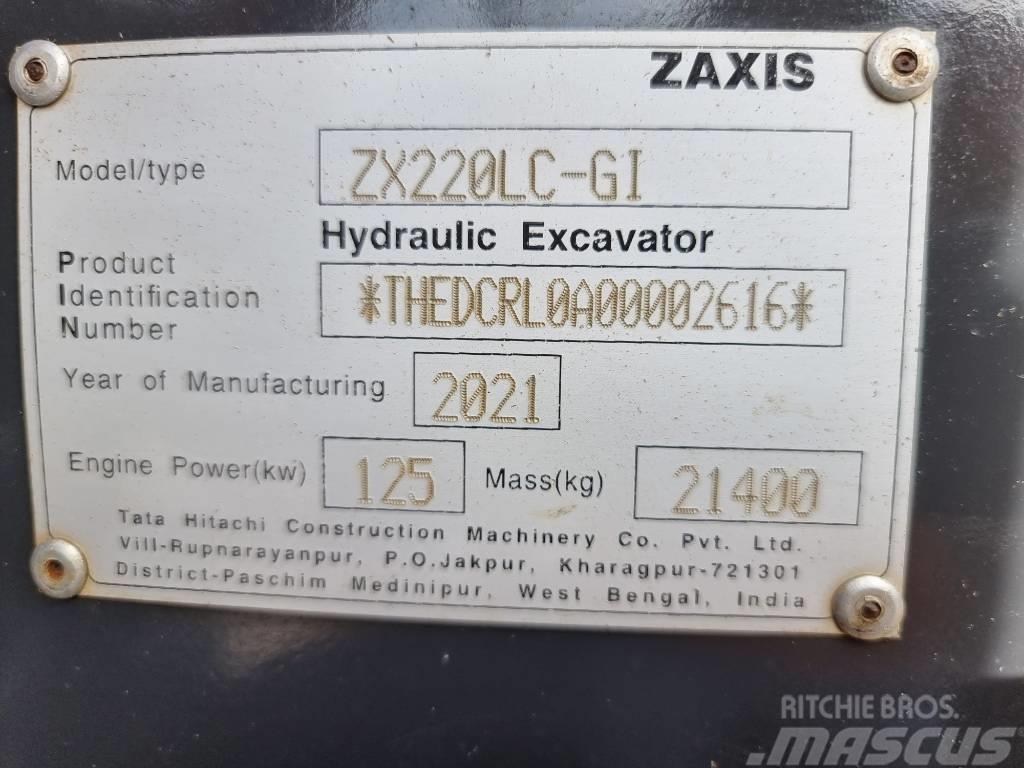 Hitachi ZX 220 LC-GI Lánctalpas kotrók