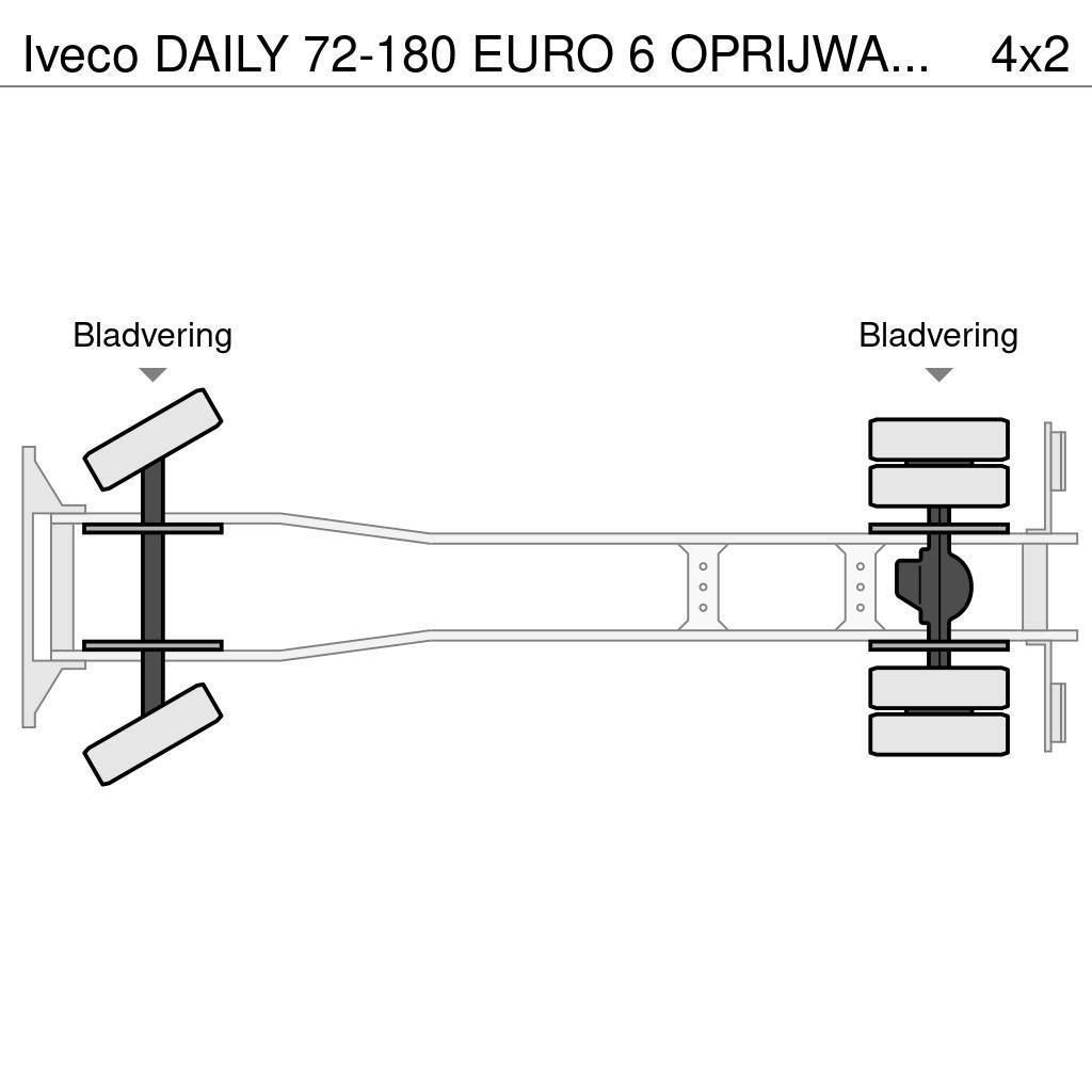 Iveco DAILY 72-180 EURO 6 OPRIJWAGEN / HYDRO OPRIJKLEP / Járműszállítók