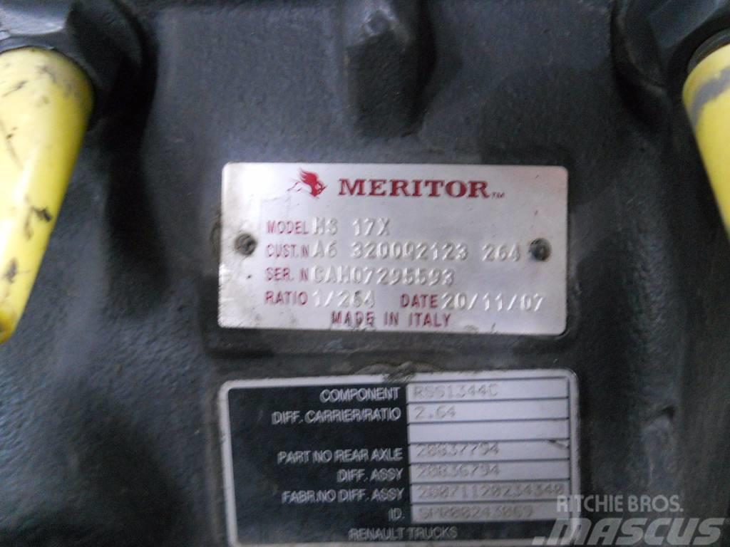 Meritor / Renault RSS1344C / RSS 1344 C / MS17X / MS 17 X Tengelyek