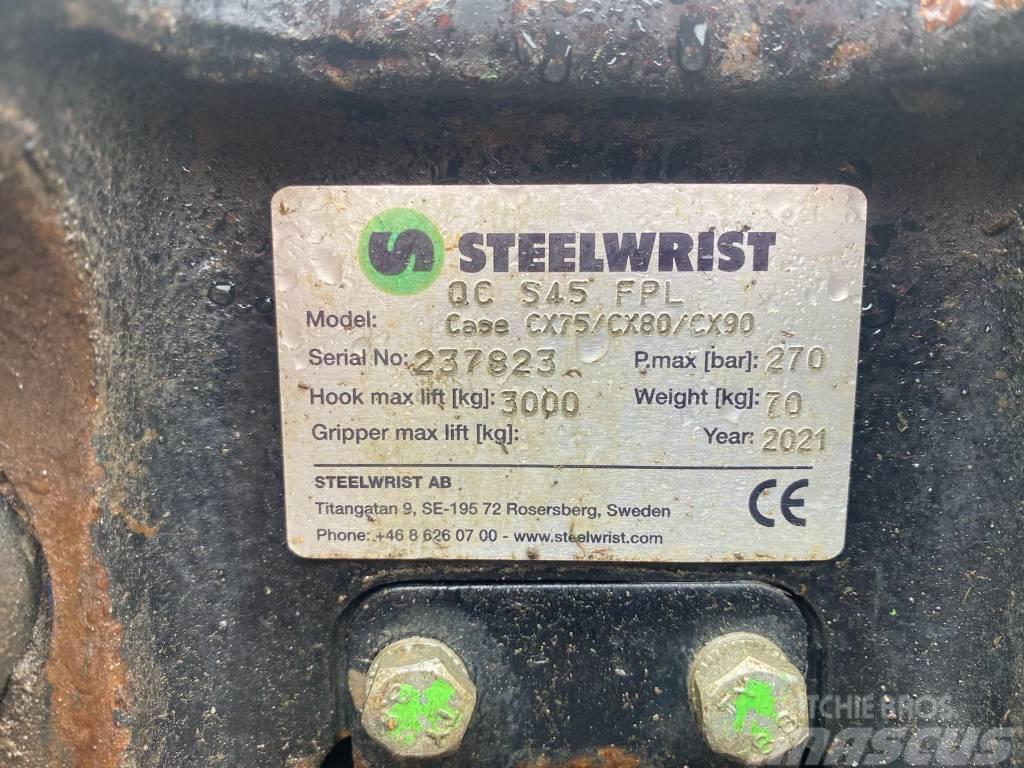 Steelwrist QC S45 Gyors csatlakozók