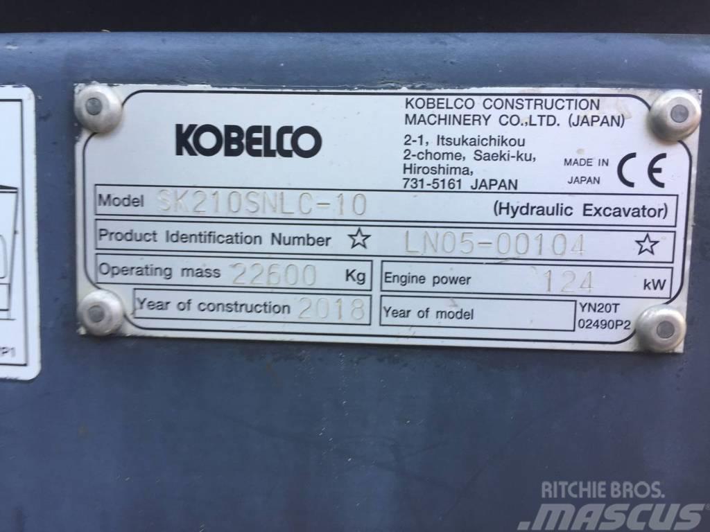 Kobelco SK210SNLC-10 Lánctalpas kotrók