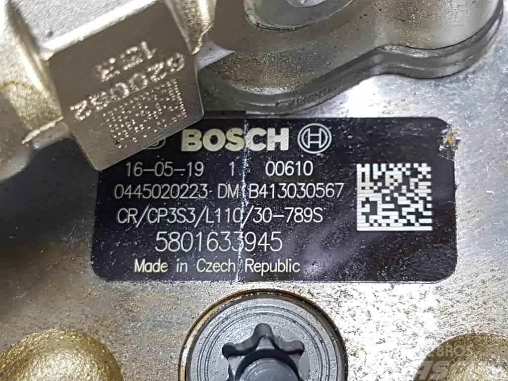 Bosch 5801633945-Fuel pump/Kraftstoffpumpe/Brandstofpomp Motorok