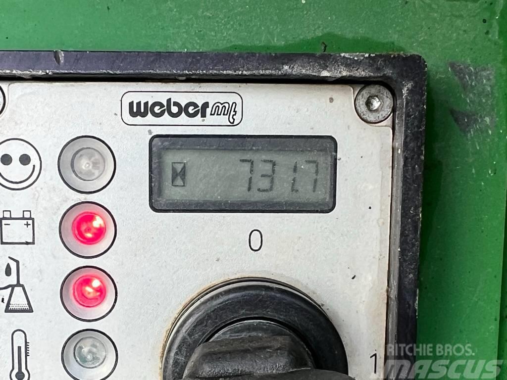 Weber CR8 - Excellent Condition / Low Hours Vibrátorok