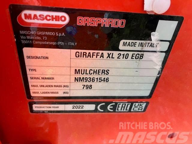 Maschio Giraffa 210 SE HD H-Slagor Szárzúzók és fűkaszák
