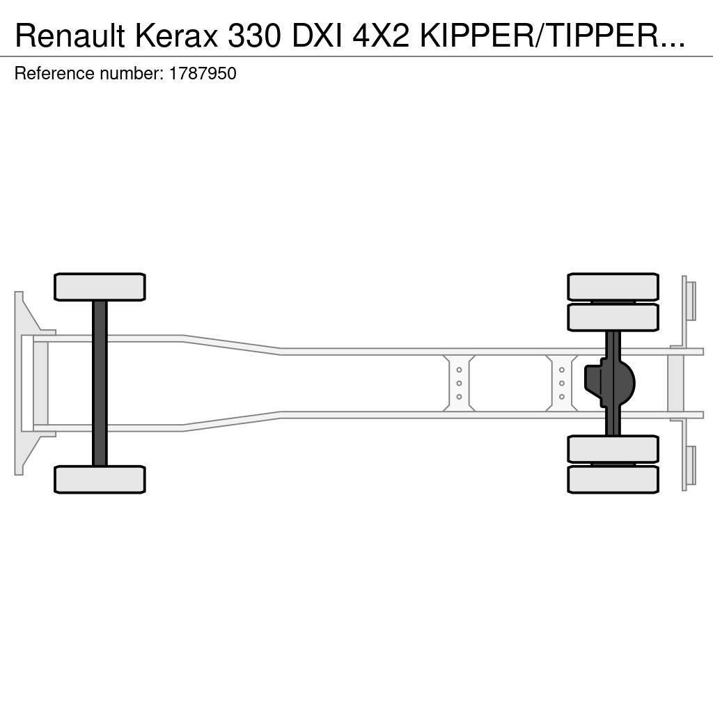Renault Kerax 330 DXI 4X2 KIPPER/TIPPER ONLY 27.000 KM !!! Billenő teherautók