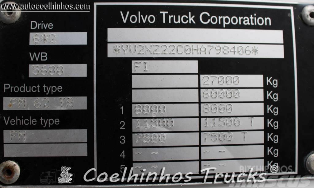 Volvo FM 410 + PK 18500 Platós / Ponyvás teherautók