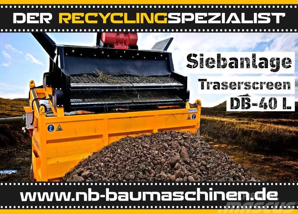 DB Engineering Siebanlage Traserscreen DB-40L | Flachdecksieb Osztályozó berendezések